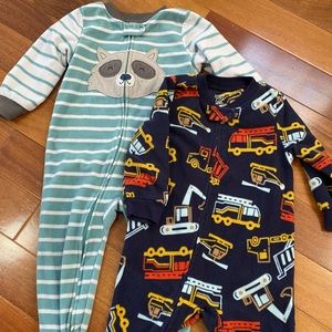 Boys Footed Pajamas